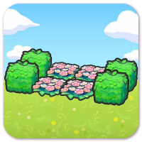 Flower garden habitat image