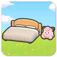 Bed with a plush habitat image