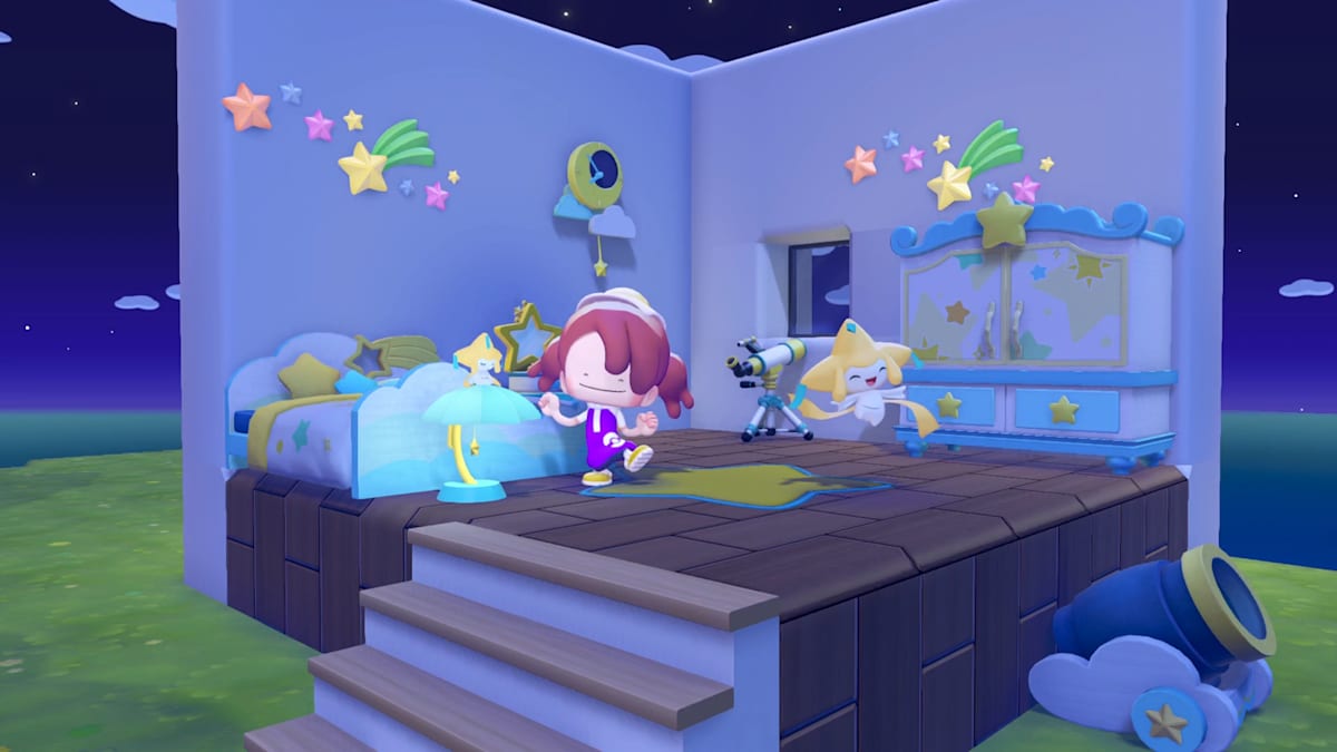 Jirachi and star-themed rewards featured in the Pokémon Pokopia Wish Upon a Jirachi event